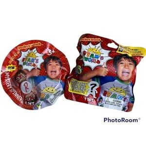 Ryan's World Mystery spinner and Mystery figure sealed